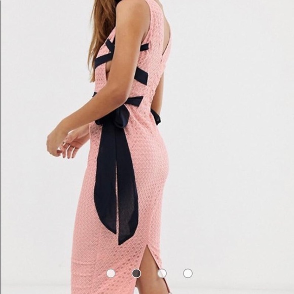 lace midi dress - Picture 4 of 4